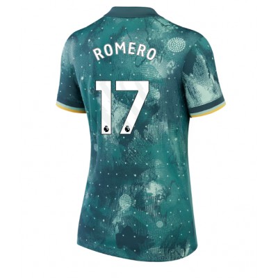Ženski Nogometni dresi Tottenham Hotspur Cristian Romero #17 Tretji 2024-25 Kratek Rokav Ženski Nogometni dresi Tottenham Hotspur Cristian Romero #17 Tretji 2024-25 Kratek Rokav